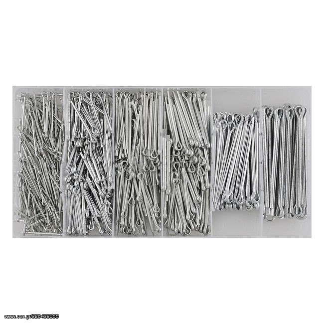 SONIC, COTTER PIN ASSORTMENT BOX. 555-PIECE SET