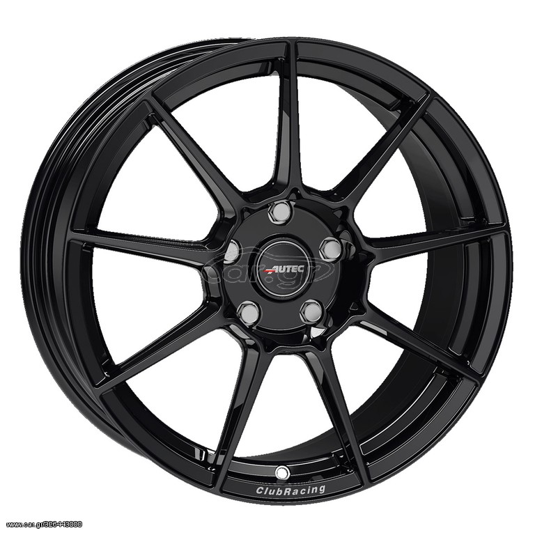 Autec ClubRacing 8,5x18 5/100 ET30 Hyber Black& Hyper Silber Flow forming