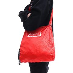 Επαναχρησιμοποιούμενη Τσάντα για Ψώνια Μπρελόκ Κόκκινη - Shopping Bag Roll Up