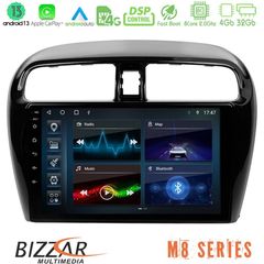 Bizzar M8 Series Mitsubishi Space Star 2013-2016 8core Android13 4+32GB Navigation Multimedia Tablet 9"