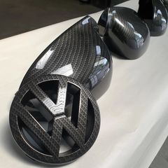 Αναλαμβάνουμε Βαφές Carbon - Hydrographics - Υδροβαφή Προφυλακτηρας Μάσκα διαχυτης  POLO GT look/GTI look/R look/Rline look