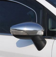 ΚΑΠΑΚΙΑ ΚΑΘΡΕΠΤΗ ΧΡΩΜΙΟΥ ΜΕΤΑΛΛΙΚΑ ΓΙΑ FORD FIESTA 2015+ D HB