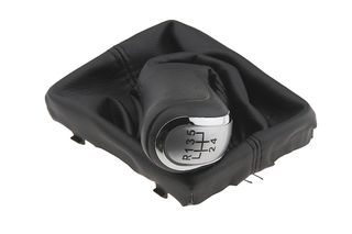 NTY ΠΟΜΟΛΟ ΤΑΧΥΤΗΤΩΝ ΜΑΡΚΕ ΓΙΑ AUDI A4 2007+/A5 2007+/A6 2004+/Q5 2008+ ΧΡΩΜΙΟ ΜΕ ΕΝΔΕΙΞΗ 5 ΤΑΧΥΤΗΤΩΝ ΚΑΙ ΜΑΥΡΗ ΦΟΥΣΚΑ NTY - 1 TEM. GZB-AU-007/AJ