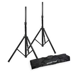 Adam Hall SPS023SET - Speaker Stand Economy Set with Transportbag 25Kg 192cm - Adam Hall