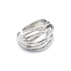 Γυναικείο Δαχτυλίδι από Ανοξείδωτο Ατσάλι Awear Hardy Silver