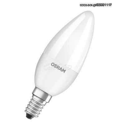 Ledvance By Osram Λαμπτήρας Led 5W Dimmable E14 Σε Θερμό Φως LED Parathom Classic B - Θερμό (2000-3500Κ)