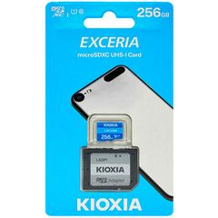 KIOXIA MICRO SD 256GB WITH ADAPTER UHS I U1 (M203) LMEX1L256GG2