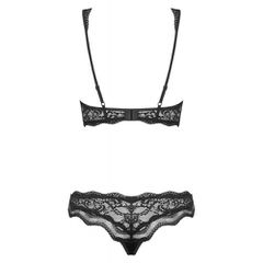Sensual Black Lace Bra with String-thumb-2