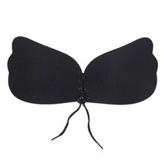 Strapless Magic Push Up Bra Black-thumb-2