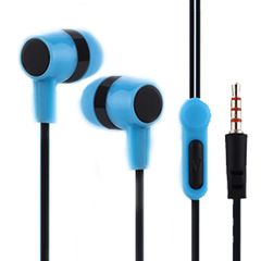 LAMTECH HANDSFREE WITH MIC 3,5MM JACK BLUE LAM021349