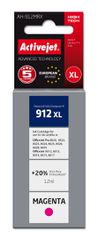 Activejet AH-912MRX Ink (replacement for HP 912XL 3YL82AE; Premium; 990 pages; 12 ml, magenta)