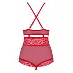 Obsessive Sensual Crotchless Teddy Red-thumb-7