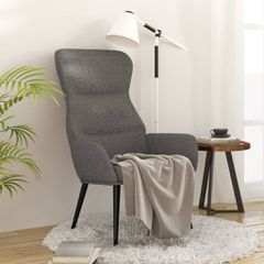 Πολυθρόνα Relax Ανοιχτό Γκρι Υφασμάτινη 341071