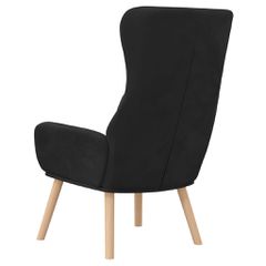 Πολυθρόνα Relax Μαύρη Βελούδινη 341357-thumb-4