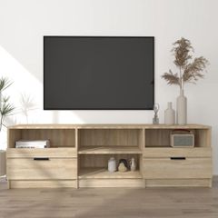 Έπιπλο Τηλεόρασης Sonoma Δρυς 150x33,5x45 εκ. από Επεξεργ. Ξύλο 811460