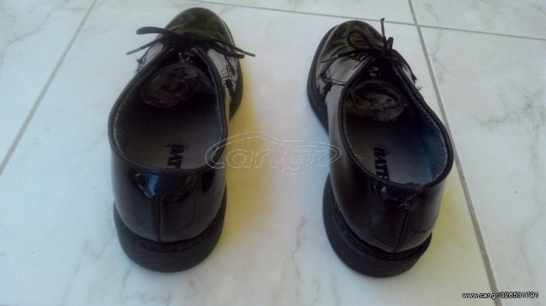Bates US army Military Mens Premium High Gloss Leather Sole Uniform Shoes Size 9D No 42,5-thumb-2