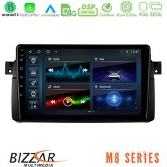Bizzar M8 Series BMW E46 8core Android13 4+32GB Navigation Multimedia 9"