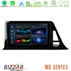 Bizzar M8 Series Toyota CH-R 8core Android13 4+32GB Navigation Multimedia Tablet 9"