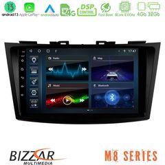 Bizzar M8 Series Suzuki Swift 2011-2016 8core Android13 4+32GB Navigation Multimedia Tablet 9"