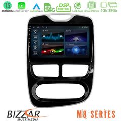 Bizzar M8 Series Renault Clio 2012-2016 8core Android13 4+32GB Navigation Multimedia Tablet 10"