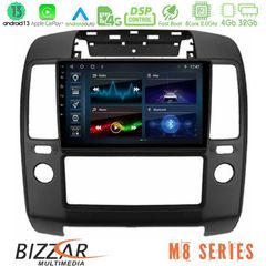 Bizzar M8 Series Nissan Navara 8core Android13 4+32GB Navigation Multimedia Tablet 9"