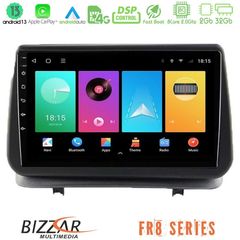 Bizzar FR8 Series Renault Clio 2005-2012 8core Android13 2+32GB Navigation Multimedia Tablet 9"