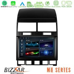 Bizzar M8 Series VW Touareg 2002 – 2010 8core Android13 4+32GB Navigation Multimedia Tablet 9"