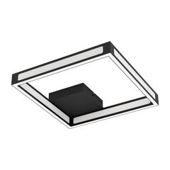 Eglo Altaflor Φωτιστικό Οροφής LED 12W Σε Μαύρο Και Λευκό Χρώμα