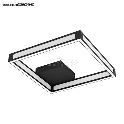 Eglo Altaflor Φωτιστικό Οροφής LED 12W Σε Μαύρο Και Λευκό Χρώμα