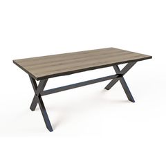 ALFA SET Τραπέζι Τραπεζαρίας Μελαμίνη Alfa Set 180x75x90 Monastery+ με Επιλογή Χρώματος BEST-10228