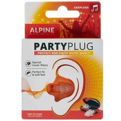 ALPINE PARTY PLUG Earplugs for music (Trensparent) - ALPINE