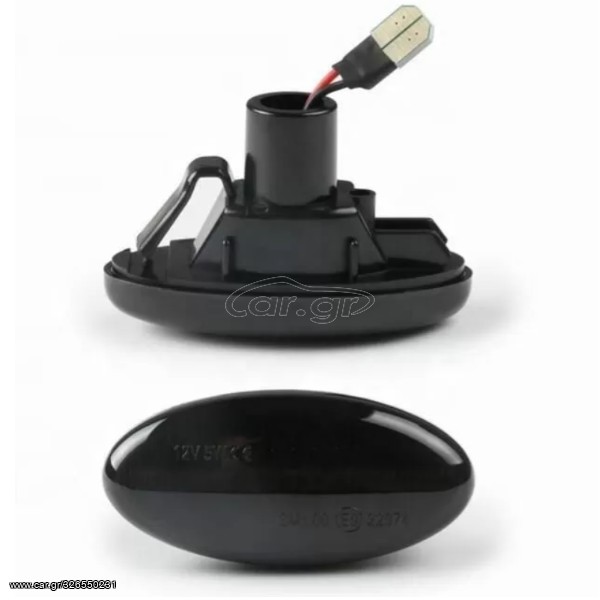 LED ΦΛΑΣ ΦΤΕΡΟΥ ΓΙΑ MAZDA 2, 3, 5 (2003-2010), MPV (2003-2006) - ΦΙΜΕ ΜΕ ΤΡΕΧΟΥΜΕΝΟ ΦΛΑΣ - ΣΕΤ 2ΤΜΧ.