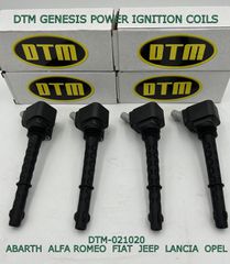 coils DTM 021020 ABARTH 500-595-695 GRANDE PUNTO EVO 1,4 TURBO GENESIS COILS ΠΟΛΛΑΠΛΑΣΙΑΣΤΕΣ 45.000 VOLT DTM/ ΤΙΜΗ 1 ΤΜΧ