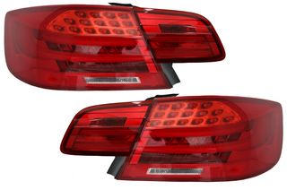 LED Φανάρια Πίσω για Bmw 3 Series E92 Coupe Pre LCI (2006-2010) Red Clear