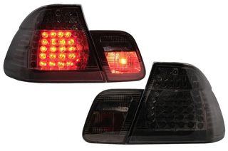 LED Φανάρια Πίσω για Bmw 3 Series E46 Limousine 4D (09.2001-03.2005) Smoke