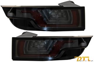 Dynamic Φλας Full LED Φανάρια Πίσω για Range Rover Evoque L538 (2011-2014) Light Bar Smoke Black