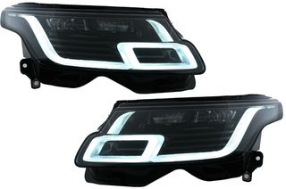 Full LED Φανάρια Εμπρός για Land Range Rover IV Vogue SUV L405 (2013-2017) Μετατροπή σε 2018-up