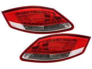 LED Φανάρια Πίσω για Porsche Boxster 987 05-08 Cayman 06-09 red / crystal