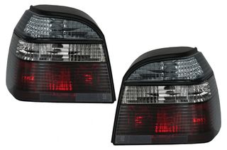 Φανάρια Πίσω Lamp για VW Golf 3 III (09.1991-08.1997) Red Smoke Halogen