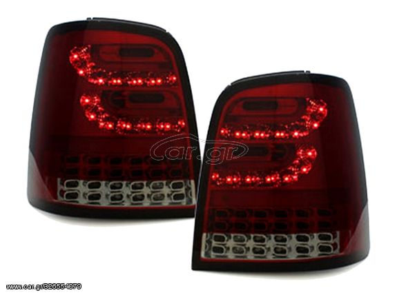 Full LED Φανάρια Πίσω για VW Touran I MPV 1T (2003-2010) Red Smoke