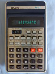CASIO fx-31 scientific calculator