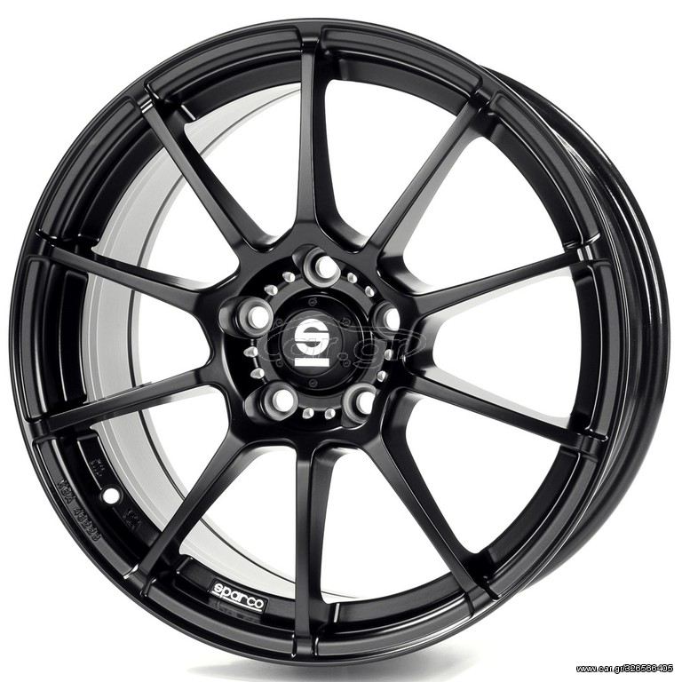 Sparco Assetto Gara 7.5x18" 4x108 ET38 (Matt Black)