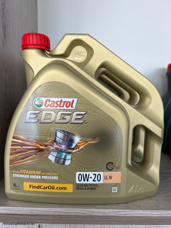 CASTROL EDGE 0w20 LL IV 4L