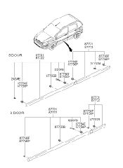 ΦΑΣΑ ΠΟΡΤΑΣ ΠΙΣΩ ΔΕΞΙΑ HYUNDAI ATOS PRIME 99-07