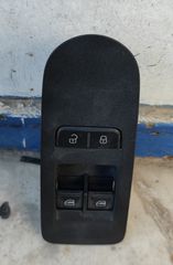 SEAT Mii 2012-2022 ΔΙΑΚΟΠΤΗΣ ΠΑΡΑΘΥΡΩΝ(8 PIN)-ΚΕΝΤΡΙΚΟΥ ΚΛΕΙΔΩΜΑΤΟΣ(4 PIN) ΓΝΗΣΙΟΣ ΜΕΤΑΧΕΙΡΙΣΜΕΝΟΣ(4)