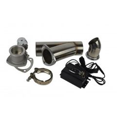 Κλαπετο εξατμισης υποπιεσς Vacuum exhaust throttle 63mm with remote eautoshop gr 