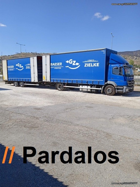 Καρότσα Κουρτίνα Mercedes-Benz 2013 ATEGO AXOR 1829