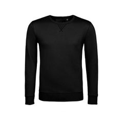 Sol's Sully - 02990 Unisex φούτερ με στρογγυλή λαιμόκοψη Τεχνολογίας LSF 280grs - 80% Βαμβάκι - 20% Πολυέστερ BLACK-312