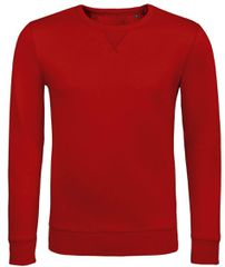Sol's Sully - 02990 Unisex φούτερ με στρογγυλή λαιμόκοψη Τεχνολογίας LSF 280grs - 80% Βαμβάκι - 20% Πολυέστερ RED-145