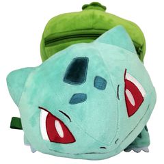 Pokemon Bulbasur backpack plush toy 36cm LIGHT GREEN